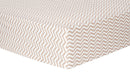 Doe Chevron Deluxe Flannel Fitted Crib Sheet-CHEV-JadeMoghul Inc.