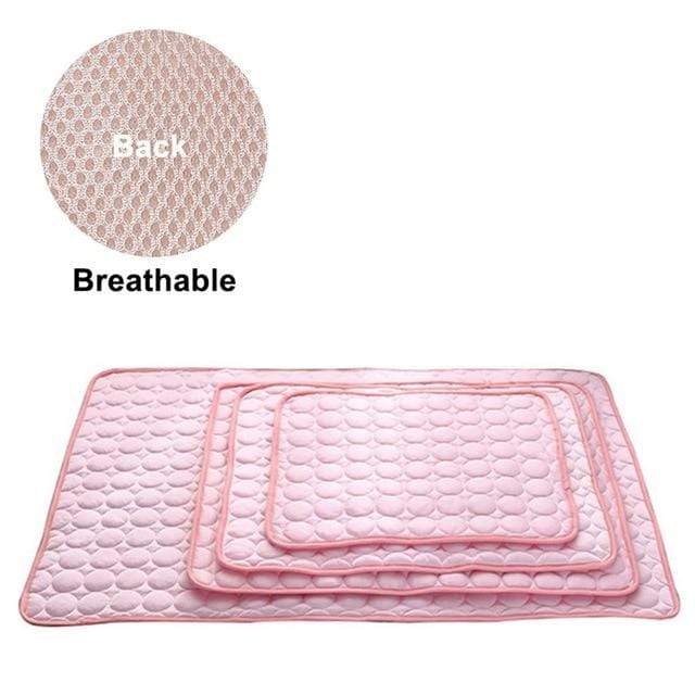 Dog Mat Cooling Summer Pad Mat For Dogs Cat Blanket Sofa Breathable Pet Dog Bed Summer Washable For Small Medium Large Dogs Car AExp