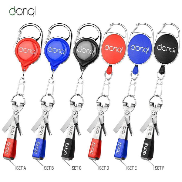 DONQL Fishing Quick Knot Tool Fast Tie Nail Knotter Line Cutter Clipper Nipper Hook Sharpener Fly Tying Tool Fishing Tackle Gear JadeMoghul Inc. 