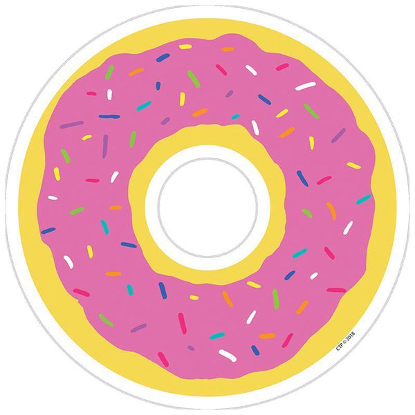 DONUT 6IN DESIGNER CUT-OUTS-Learning Materials-JadeMoghul Inc.