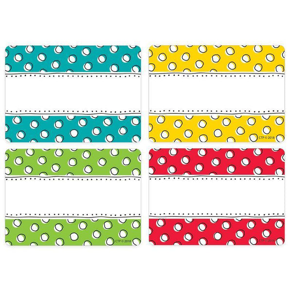 DOODLE DOTS LABELS-Learning Materials-JadeMoghul Inc.