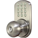 Touchpad Electronic Doorknob (Satin Nickel)