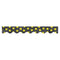 DOTS ON CHALKBOARD YELLOW BORDERS-Learning Materials-JadeMoghul Inc.