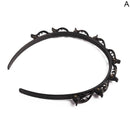 Double Bangs Hairstyle Hairpin Hairband Salon Hair Decoration Clips Hairband for Women Double Bangs Hairstyle Hairpin Accessory AExp