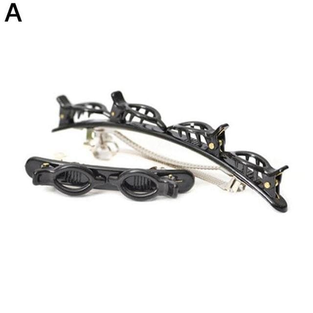 Double Bangs Hairstyle Hairpin Hairband Salon Hair Decoration Clips Hairband for Women Double Bangs Hairstyle Hairpin Accessory AExp