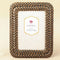 Double Braided Caramel color 5 x 7 frame-Personalized Gifts By Type-JadeMoghul Inc.