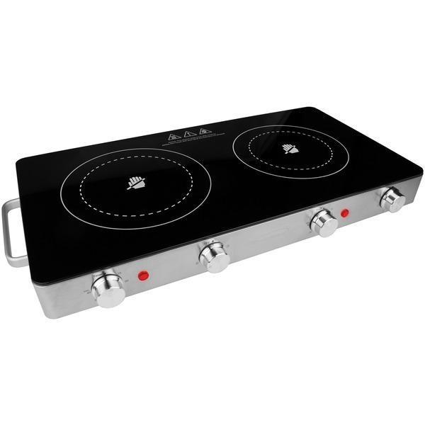 Double Infrared Electric Countertop Burner-Small Appliances & Accessories-JadeMoghul Inc.