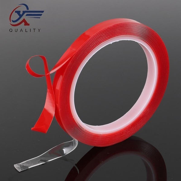 Double-sided Length 3M Width 6/8/10/12/15/20MM Strong Clear Transparent Acrylic Foam Adhesive Tapedouble Sided Adhesive Tape JadeMoghul Inc. 