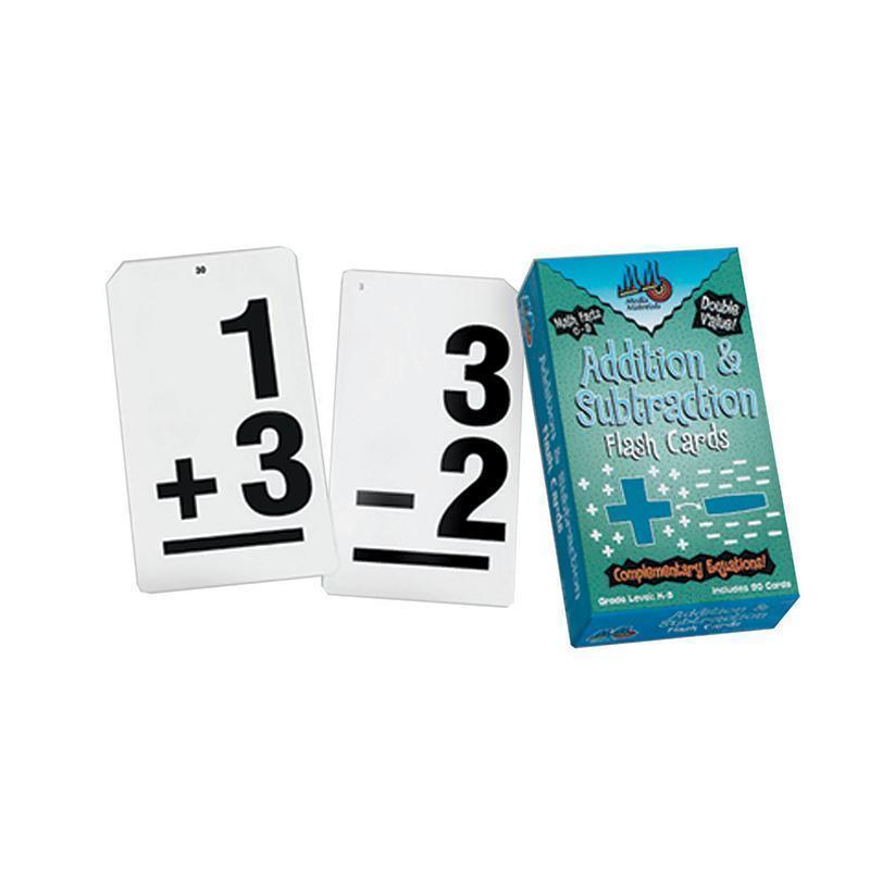 DOUBLE VALUE VERTICAL FLASH CARDS-Toys & Games-JadeMoghul Inc.