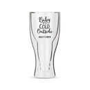 Double Walled Beer Glasses Groomsmen and Best Man Gift (Pack of 1)-Personalized Gifts For Men-JadeMoghul Inc.