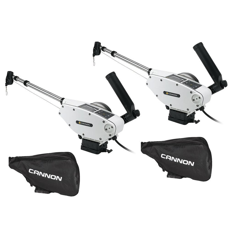 Downriggers Cannon Optimum 10 Tournament Series (TS) BT Electric Downrigger 2-Pack w/Black Covers [1902340X2/COVERS] Cannon