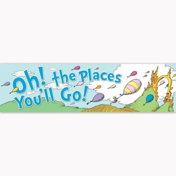 DR SEUSS OH THE PLACES BALLOONS-Learning Materials-JadeMoghul Inc.