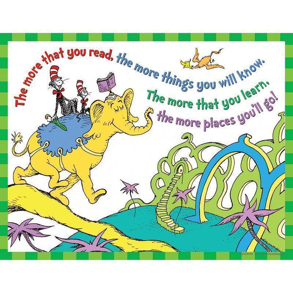 DR SEUSS THE MORE YOU READ-Learning Materials-JadeMoghul Inc.
