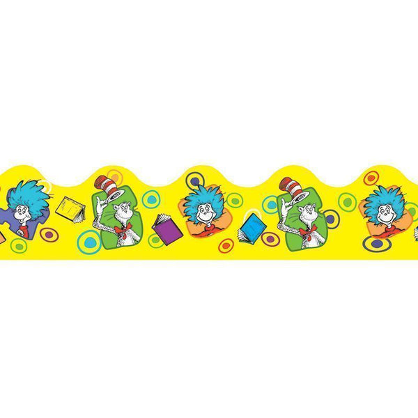 DR SEUSS YELLOW EXTRA WIDE DIE CUT-Learning Materials-JadeMoghul Inc.