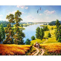 Drawjoy Painting By Numbers Oil Painting On Canvas  Paint By Number Drop Shipping Wall Art Pictures Home Decor Gift G311 AExp
