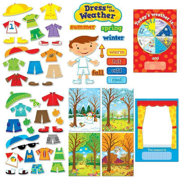 DRESS FOR THE WEATHER BB SET-Learning Materials-JadeMoghul Inc.