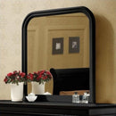 Dresser Mirror, Black-Wall Mirrors-BLACK-MDF & Solid wood-JadeMoghul Inc.