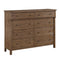 Dressers Dresser Sets - 18" X 58" X 44" Reclaimed Oak Wood Dresser HomeRoots