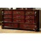 Top-Notch Traditional Style Wooden Dresser, Brown Cherry