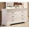 Traditional Dresser In Wood, White