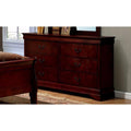 Ultra Uber Stylish Wooden Dresser, Cherry Brown