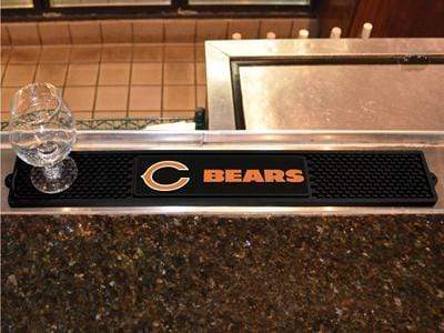 Drink Mat BBQ Accessories NFL Chicago Bears Drink Tailgate Mat 3.25"x24" FANMATS