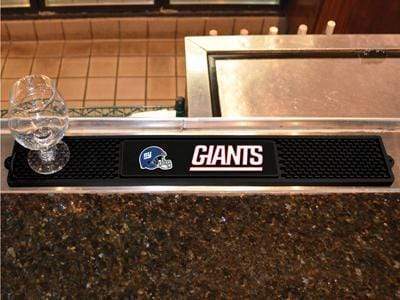 Drink Mat BBQ Accessories NFL New York Giants Drink Tailgate Mat 3.25"x24" FANMATS