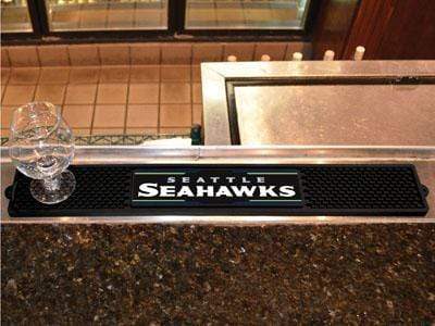 Drink Mat BBQ Accessories NFL Seattle Seahawks Drink Tailgate Mat 3.25"x24" FANMATS