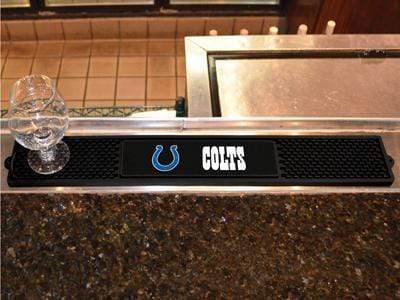 Drink Mat BBQ Grill Mat NFL Indianapolis Colts Drink Tailgate Mat 3.25"x24" FANMATS
