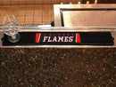 Drink Mat BBQ Grill Mat NHL Calgary Flames Drink Tailgate Mat 3.25"x24" FANMATS