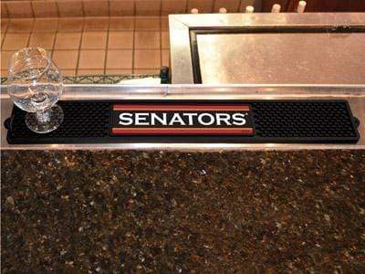 Drink Mat BBQ Grill Mat NHL Ottawa Senators Drink Tailgate Mat 3.25"x24" FANMATS