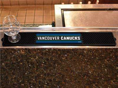 Drink Mat BBQ Grill Mat NHL Vancouver Canucks Drink Tailgate Mat 3.25"x24" FANMATS