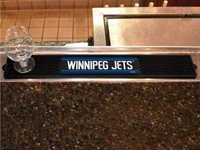 Drink Mat BBQ Mat NHL Winnipeg Jets Drink Tailgate Mat 3.25"x24" FANMATS