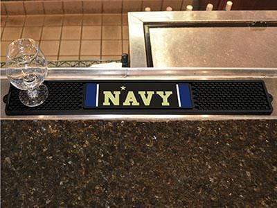 BBQ Store U.S. Armed Forces Sports  U.S. Naval Academy Drink Tailgate Mat 3.25"x24"