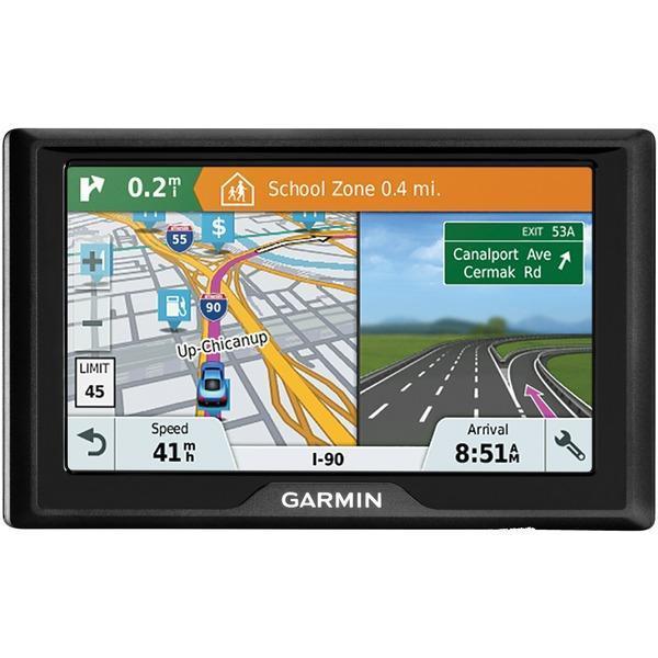 Drive 51 LMT-S 5" GPS Navigator with Driver Alerts & Live Traffic (Lifetime US Maps)-GPS A/V Receivers-JadeMoghul Inc.
