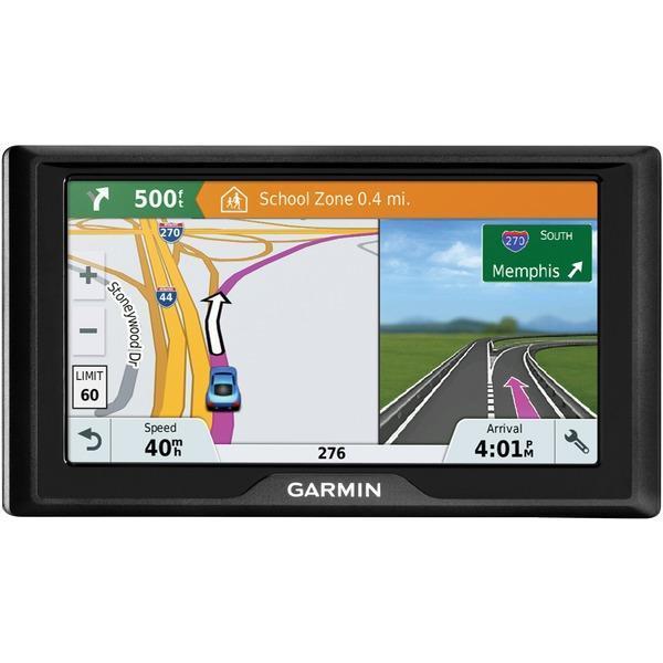 Drive 61 LMT-S 6" GPS Navigator with Driver Alerts & Live Traffic (Lifetime US Maps)-GPS A/V Receivers-JadeMoghul Inc.