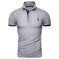 Dropshipping 13 Colors Brand Quality Cotton Polos Men Embroidery Polo Giraffe Shirt Men Casual Patchwork Male Tops Clothing Men AExp