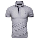 Dropshipping 13 Colors Brand Quality Cotton Polos Men Embroidery Polo Giraffe Shirt Men Casual Patchwork Male Tops Clothing Men AExp