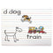 DRY ERASE LINED MAGNET BOARD-Learning Materials-JadeMoghul Inc.