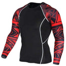 Dry Fit Full Sleeves Fitness Shirts-TC120-Asian Size S-JadeMoghul Inc.