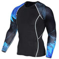Dry Fit Full Sleeves Fitness Shirts-TC123-Asian Size S-JadeMoghul Inc.