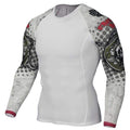 Dry Fit Full Sleeves Fitness Shirts-TC124-Asian Size S-JadeMoghul Inc.