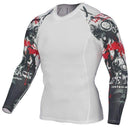 Dry Fit Full Sleeves Fitness Shirts-TC126-Asian Size S-JadeMoghul Inc.