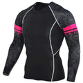 Dry Fit Full Sleeves Fitness Shirts-TC97-Asian Size S-JadeMoghul Inc.