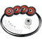 Dryer Drum Roller/Idler/Belt Kit for Whirlpool(R)-Dryer Connection & Accessories-JadeMoghul Inc.