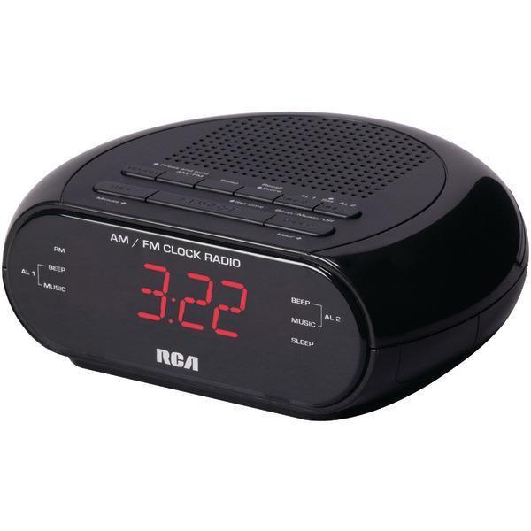 Dual Alarm Clock Radio with Red LED & Dual Wake-Clocks & Radios-JadeMoghul Inc.