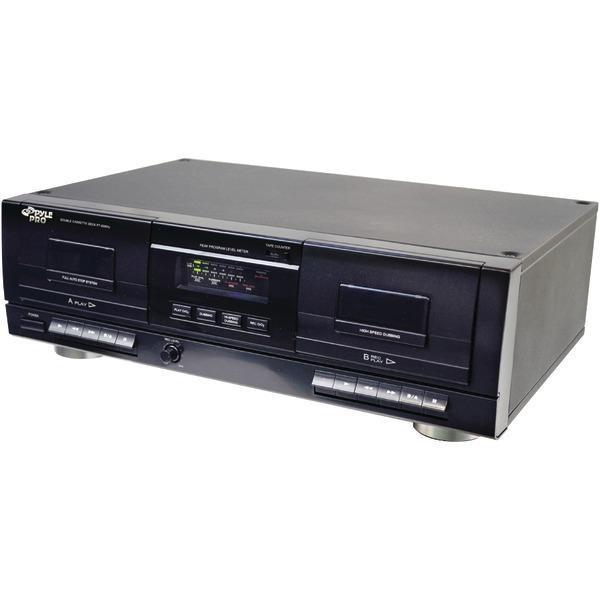 Dual Cassette Deck with MP3 Conversion-CD Players & Cassette Decks-JadeMoghul Inc.