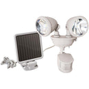 Dual-Head Solar Spotlight (Off White)-Solar, Motion Detection & Specialty Lights-JadeMoghul Inc.