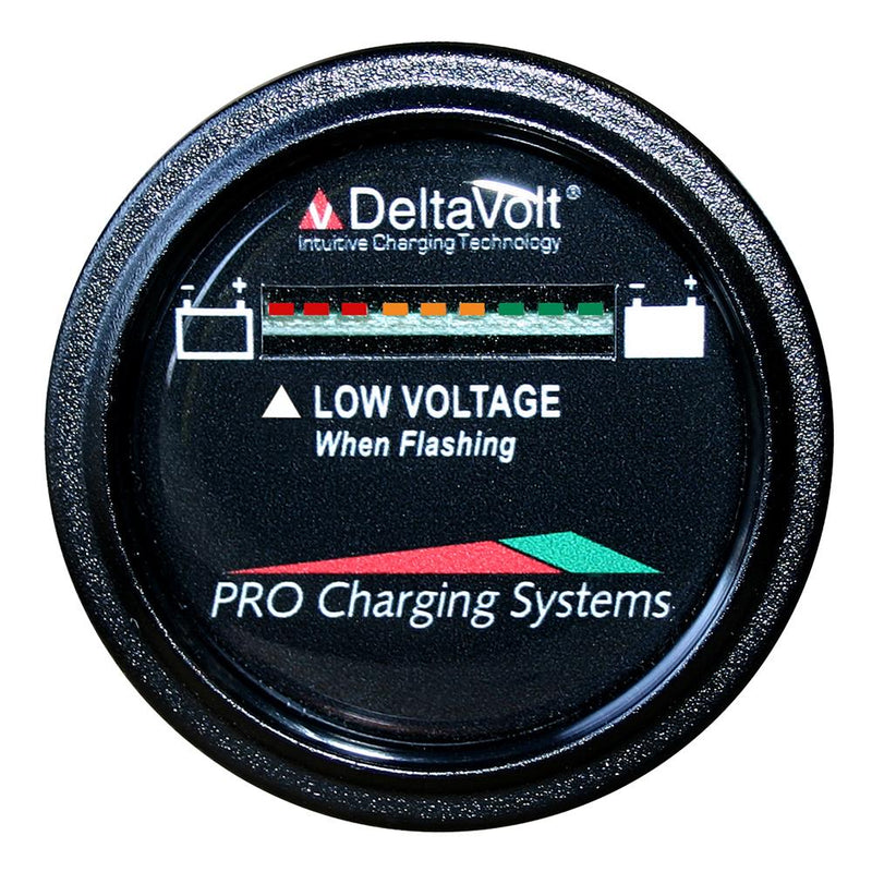 Dual Pro Battery Fuel Gauge - DeltaView Link Compatible - 24V System (2-12V Batteries, 4-6V Batteries) [BFGWOV24V]-Meters-JadeMoghul Inc.