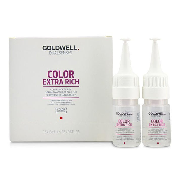 Dual Senses Color Extra Rich Color Lock Serum (Luminosity For Coarse Hair) - 12x18ml-0.6oz-Hair Care-JadeMoghul Inc.